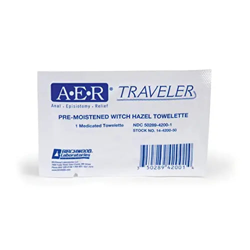 Witch Hazel Towelettes (Pack of 10)